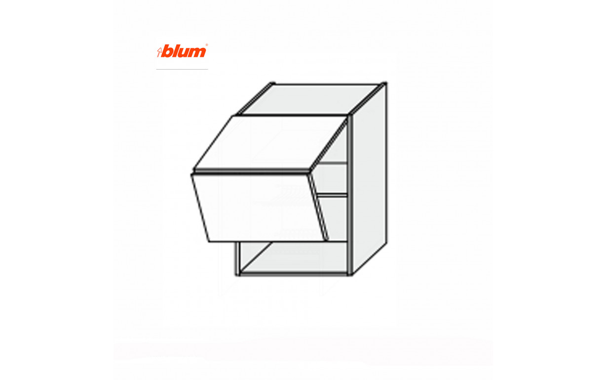 Кухонна секція Міленіум WG верхня 80В/900 2дв Aventos Pro Blum - Фото